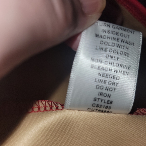 NEW NWOT CurvySense Plus Size Blair Red Fauxe Leather Dress - Picture 7 of 7